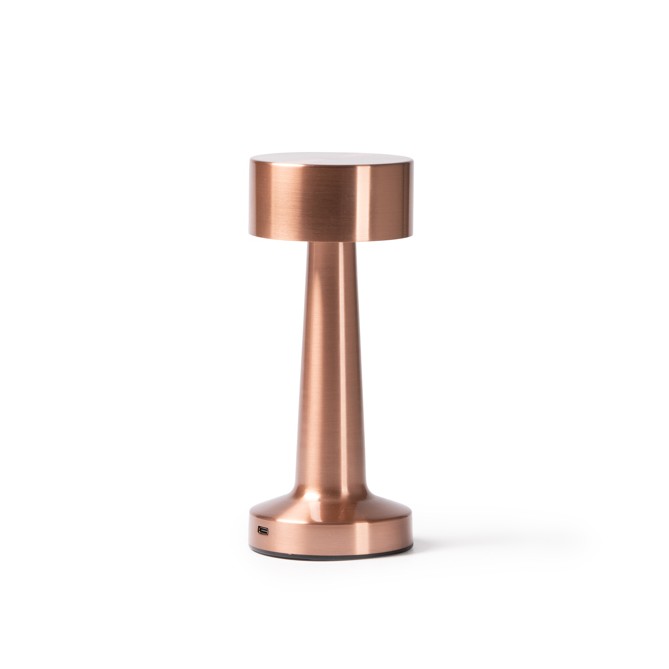 Lampada in metallo ricaricabile con 3 modalità di iluminazione a LED - 21x9 cm - ROSA 1