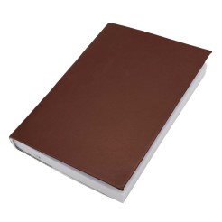 Ricambio agenda giornaliero 2026,15x21,  copertina in similpelle, sabato e domenica separati Marrone 3 2