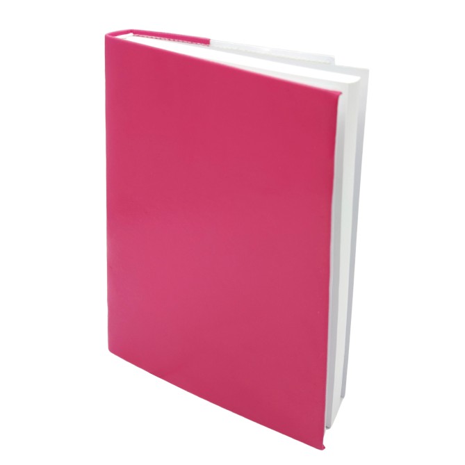 Ricambio agenda giornaliero 2026,17x24, copertina in similpelle, sabato e domenica separati Fucsia 3