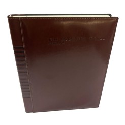 Agenda settimanale BUSINESS 2026 similpelle 17x24 cm - Agende del presidente marrone 1 2