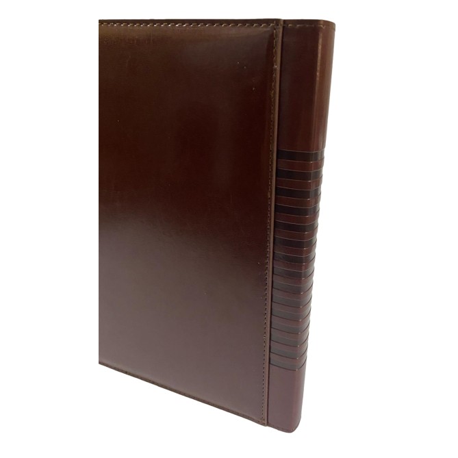 Agenda settimanale BUSINESS 2026 similpelle 17x24 cm - Agende del presidente marrone 4