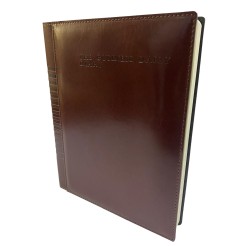 Agenda Giornaliera BUSINESS 2026 similpelle - 21x26 cm agenda del presidente marrone 1 2