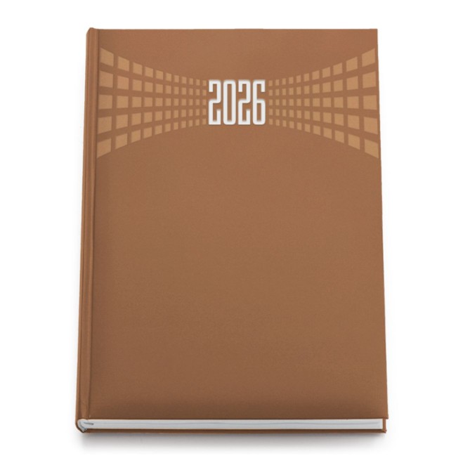 Agenda giornaliera 2026 MARRONE Matra RISTORANTE HOTEL- 21x30cm A4 multilingua 2