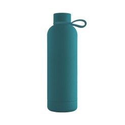 Borraccia Termica In Alluminio 1 LITRO - 1000ml Per La Scuola Sport Hobby E Lavoro - 8x29 cm 2 2