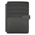 Porta BlockNotes nero - Tavecchi con tasche interne e notes in carta avorio - dimensioni 17,5x22,5x3 cm 6