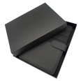 Porta BlockNotes nero - Tavecchi con tasche interne e notes in carta avorio - dimensioni 17,5x22,5x3 cm 8
