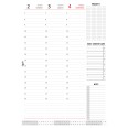 Agenda Settimanale 2026 A5, Planner Verticale con Spirale, Formato 15x21cm, Note e Progetti, Copertina Plastificata 8
