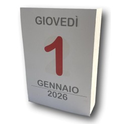 Calendario da Muro a Strappo 2026, Giornaliero 365 Giorni, A6 10x15 cm, Alta Qualità 80g, Montabile a Parete o Scrivania 2