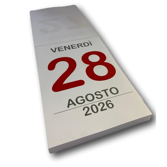 Calendario da Muro a Strappo 2026, Giornaliero 365 Giorni, A6 10x15 cm, Alta Qualità 80g, Montabile a Parete o Scrivania 4