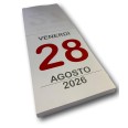Calendario da Muro a Strappo 2026, Giornaliero 365 Giorni, A6 10x15 cm, Alta Qualità 80g, Montabile a Parete o Scrivania 4