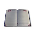 Agenda Giornaliera Ass. ONE DAY AT TIME - L'Agenda del Cuore Blu - non datata 15x21 cm 3