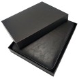 Progressio Agenda borsello 2026 con Portafoglio in Similpelle Nera, 15x21 cm, Chiusura con Zip, Tasche Portadocumenti 9