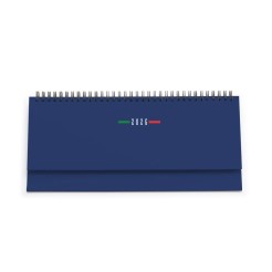 Planning settimanale ITALIA 2026 spiralato 10x30cm blu 1