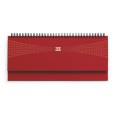 Planning settimanale Matra 2026 spiralato 15x30 cm Rosso 2