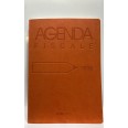 Agenda fiscale 2026 del commercialista settimanale 17x24 in ecopelle -  Arancione 4