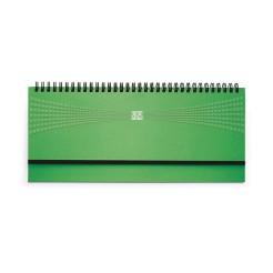 Planning settimanale Matra 2026 spiralato 15x30 cm VERDE 2