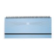 Planning settimanale 2026 spiralato 10x30cm cielo 2