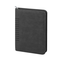 Agenda giornaliera 2026 a borsello 17x24 cm - chiusura con cerniera 1 2