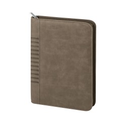 Agenda giornaliera 2026 a borsello 17x24 cm - chiusura con cerniera 1 2