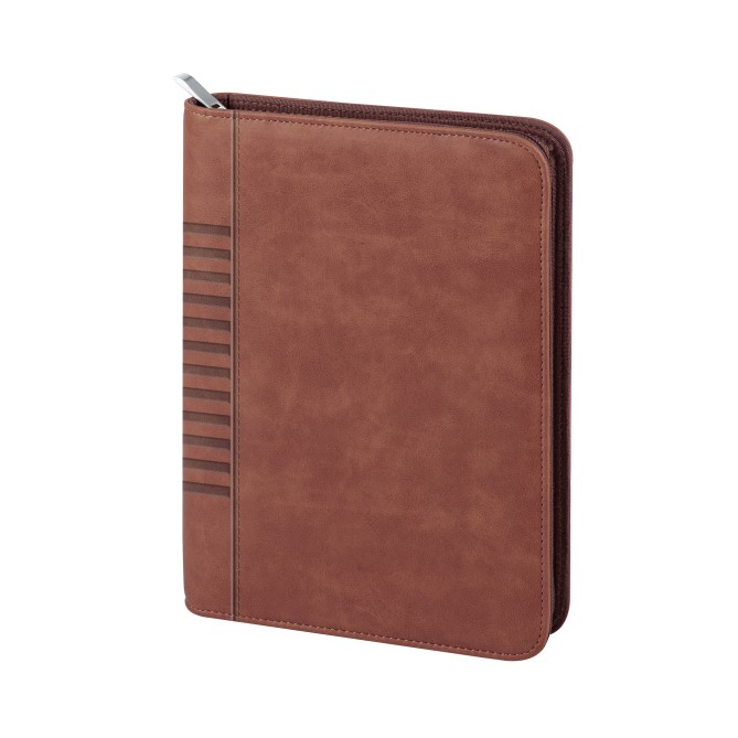Agenda giornaliera A5 2026 a borsello 15x21 cm - chiusura con cerniera 1