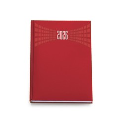 Agenda giornaliera 2026 matra 15x21cm A5 multilingua rossa 3