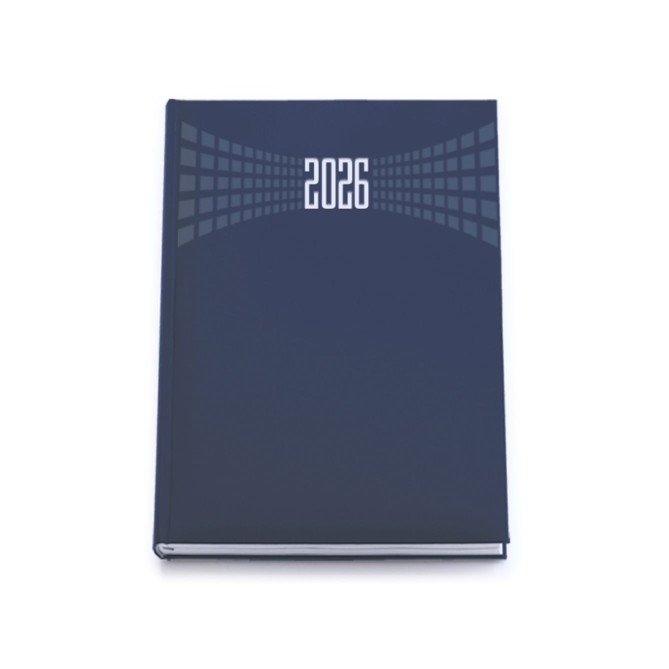 Agenda giornaliera 2026 matra 15x21cm A5 multilingua blu 3