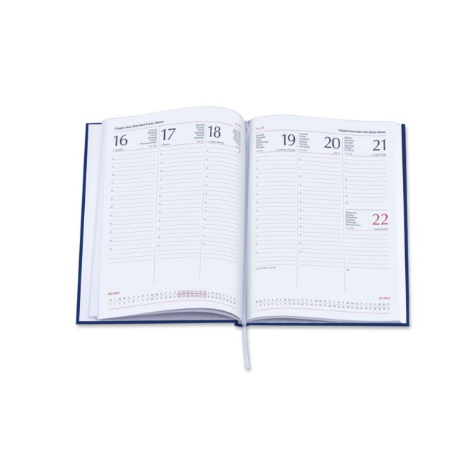 Agenda settimanale 2026 matra 17x24cm multilingua 7