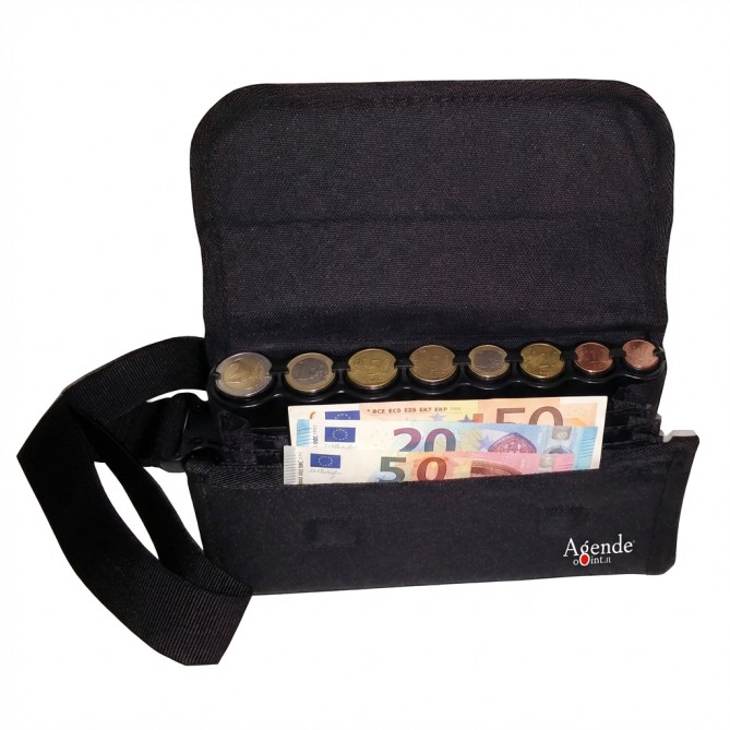 Borsa Da Cameriere Portafoglio Di Cameriere Con Inserto Automatico Per Monete 8