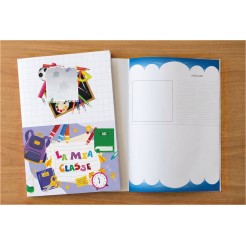 Carpetta Porta Foto Di Classe Per Ricordo Scuola - A4 Chiusa Per 2 Fotografie 5 2
