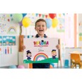 Diploma della scuola dell'infanzia A4 - in cartoncino decorativo festoso 21x29,7 cm 1