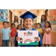 Diploma della scuola dell'infanzia A4 - in cartoncino decorativo festoso 21x29,7 cm 2