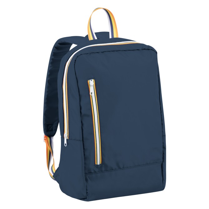 Zaino in Nylon impermeabile con tasca frontale - spallacci imbottiti - dimensioni 39x22.5x12.5 cm 1