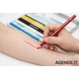 Dermatograph Matita Dermatografica 7600, Mina 4.4mm, per Pelle Tessuti Vetro Plastica Ceramica, Nera, 18cm 3