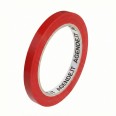 Nastro Adesivo per Sigillatrice Sacchetti, Rosso, 9mm x 66 Metri, Confezione da 5 Pezzi, Alta Qualità 1