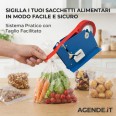 Nastro Adesivo per Sigillatrice Sacchetti, Giallo, 9mm x 66 Metri, Confezione da 5 Pezzi, Alta Qualità 2