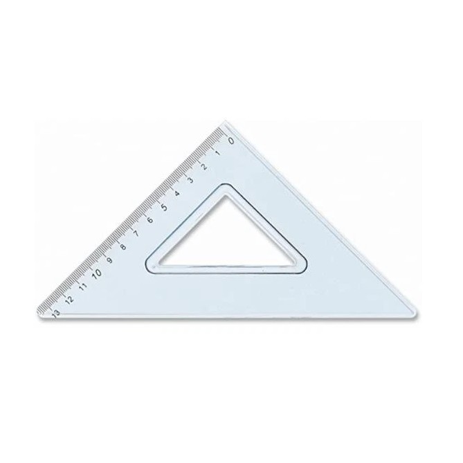 Set squadre per MANCINI - squadre 45°/20 cm - 60°/20 cm - 2 PEZZI 1