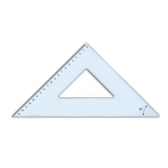 Squadra Arda N Plastica Per Mancini 30cm 45° 2