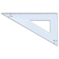 Set di 2 Squadrette per MANCINI in plastica da 60° E 45° Gradi 6