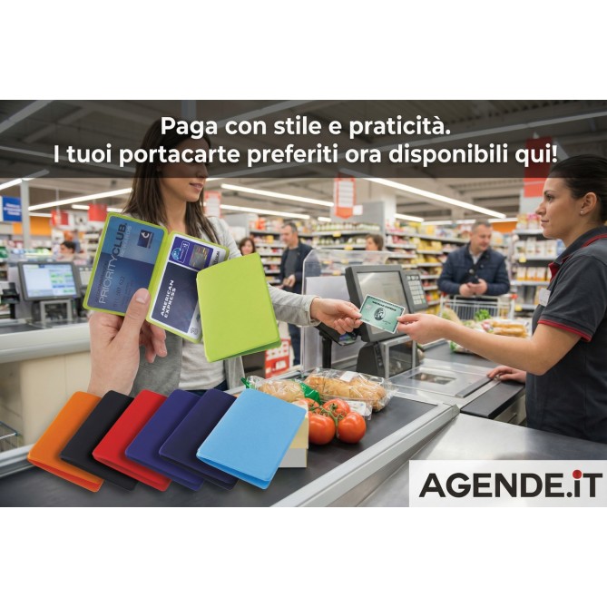 Porta Card e Tessere Magnetiche, 2 Tasche, Morbido Tessuto Gommoso, 2 Pezzi 11