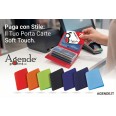 Porta Card e Tessere Magnetiche, 6 Tasche, Morbido Tessuto Gommoso, 2 Pezzi 16