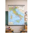 Carta Geografica Murale Italia, Bifacciale Fisica/Politica, 100x140 cm carta plastificata - Scala 1:1.100.000 4