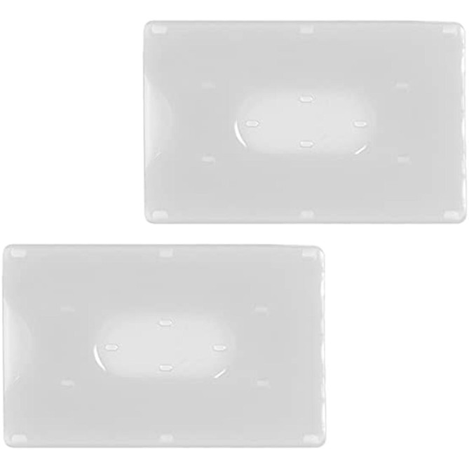Porta Tessere in Plastica Rigida 9x6 cm, per Carte di Credito e Tessera Magnetica, 200 Pezzi 1