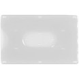 Porta Tessere in Plastica Rigida 9x6 cm, per Carte di Credito e Tessera Magnetica, 50 Pezzi 6