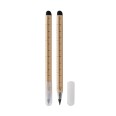 Matita Infinita con touch e righello, Set di 2 pezzi, Non Richiede Temperino, 14,8 cm 2