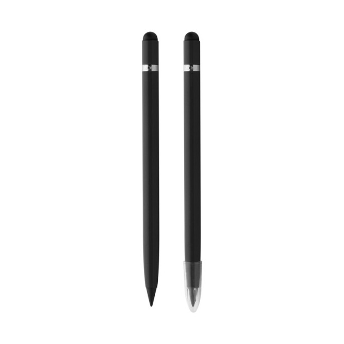 Matita Infinita Eterna con touch, Set di 2 pezzi, Non Richiede Temperino, GOMMA INTERNA 14,8 cm 1