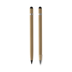 Matita Infinita Eterna con touch, Set di 2 pezzi, Non Richiede Temperino, GOMMA INTERNA 14,8 cm 1 2