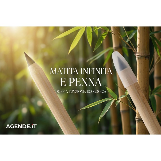 Matita Infinita + penna DUO , Set di 2 pezzi, Non Richiede Temperino, 14,1 cm 4