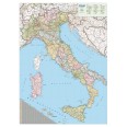 Carta Geografica Murale Italia Stradale 100x140 - SCALA 1:1.000.000 1