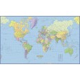 Carta Geografica Murale Planisfero Stradale del Mondo 100x140 cm, Scala 1:29.000.000 1