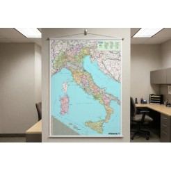Carta Geografica Murale Italia Stradale 100x140 - SCALA 1:1.000.000 1 2